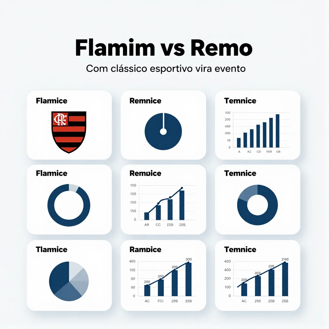 Infográfico - Flamengo versus Remo: como um clássico esportivo vira evento cultural para o leisure brasileiro