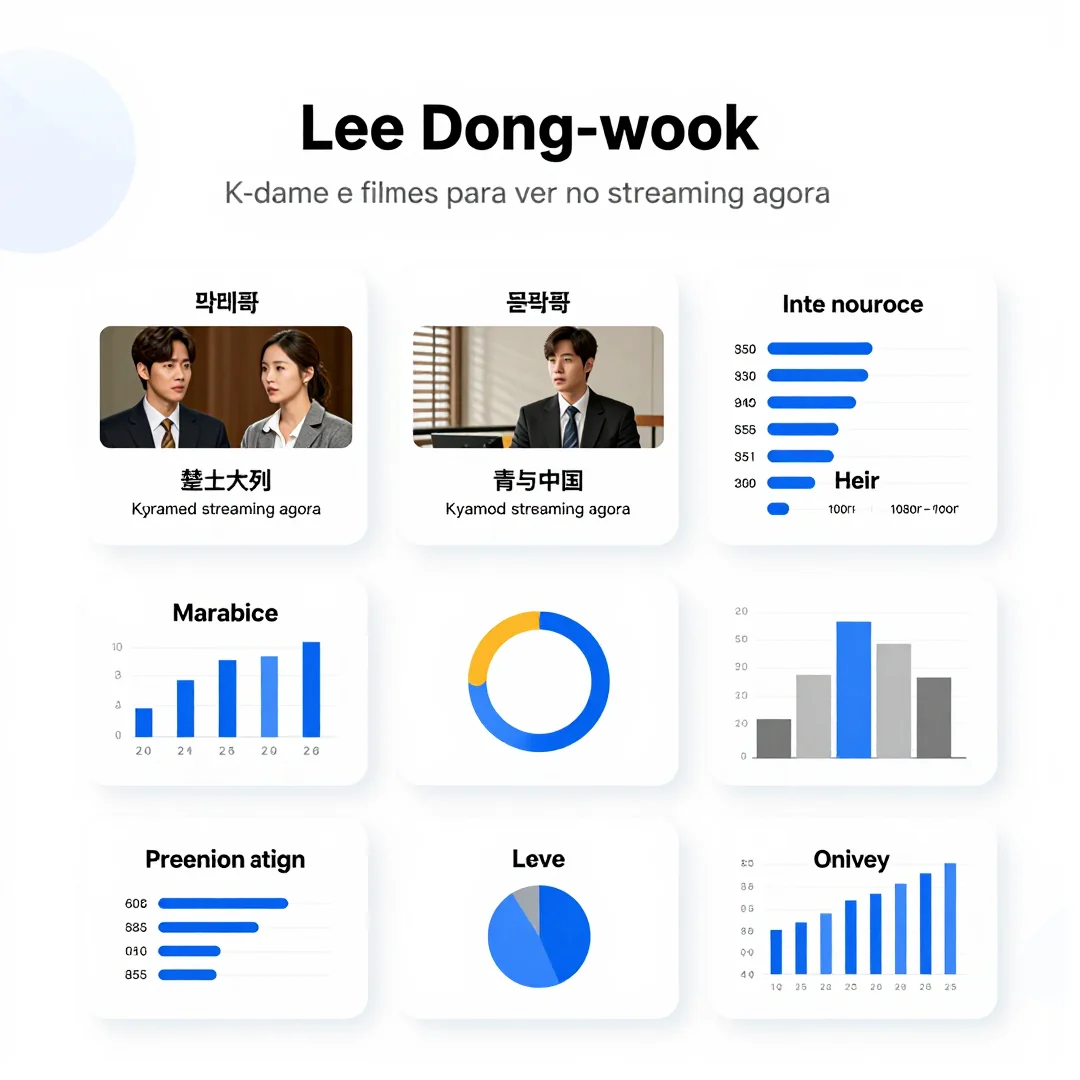 Infográfico - Lee Dong-wook: K-dramas e filmes para ver no streaming agora!