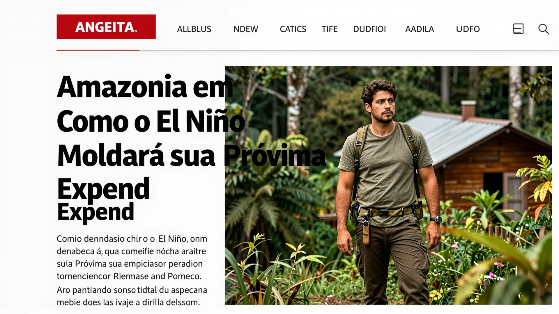 Amazonia em Alerta: Como o El Niño Moldará sua Próxima Expedição Ecológica