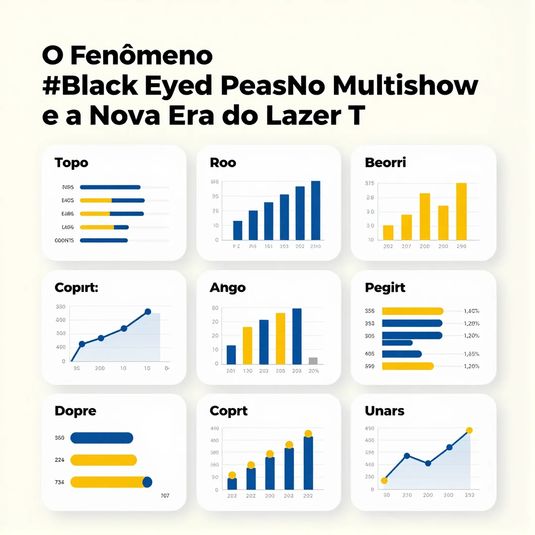 Infográfico - O Fenômeno #BlackEyedPeasNoMultishow e a Nova Era do Lazer Televisionário