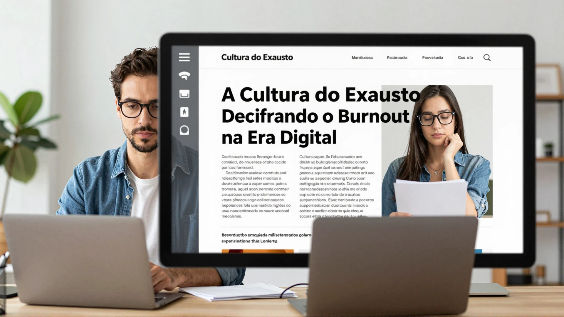 A Cultura do Exausto: Decifrando o Burnout na Era Digital