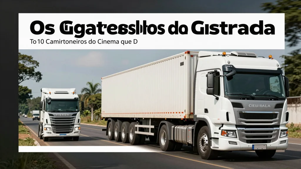 Os Gigantes da Estrada Top 10 Caminhoneiros do Cinema que Definem a Cultura Popu