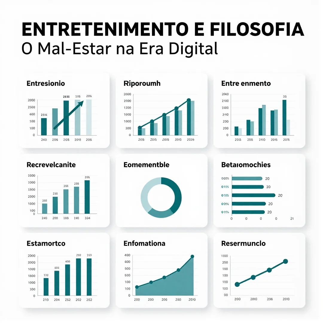Infográfico - Entretenimento e Filosofia: O Mal-Estar na Era Digital