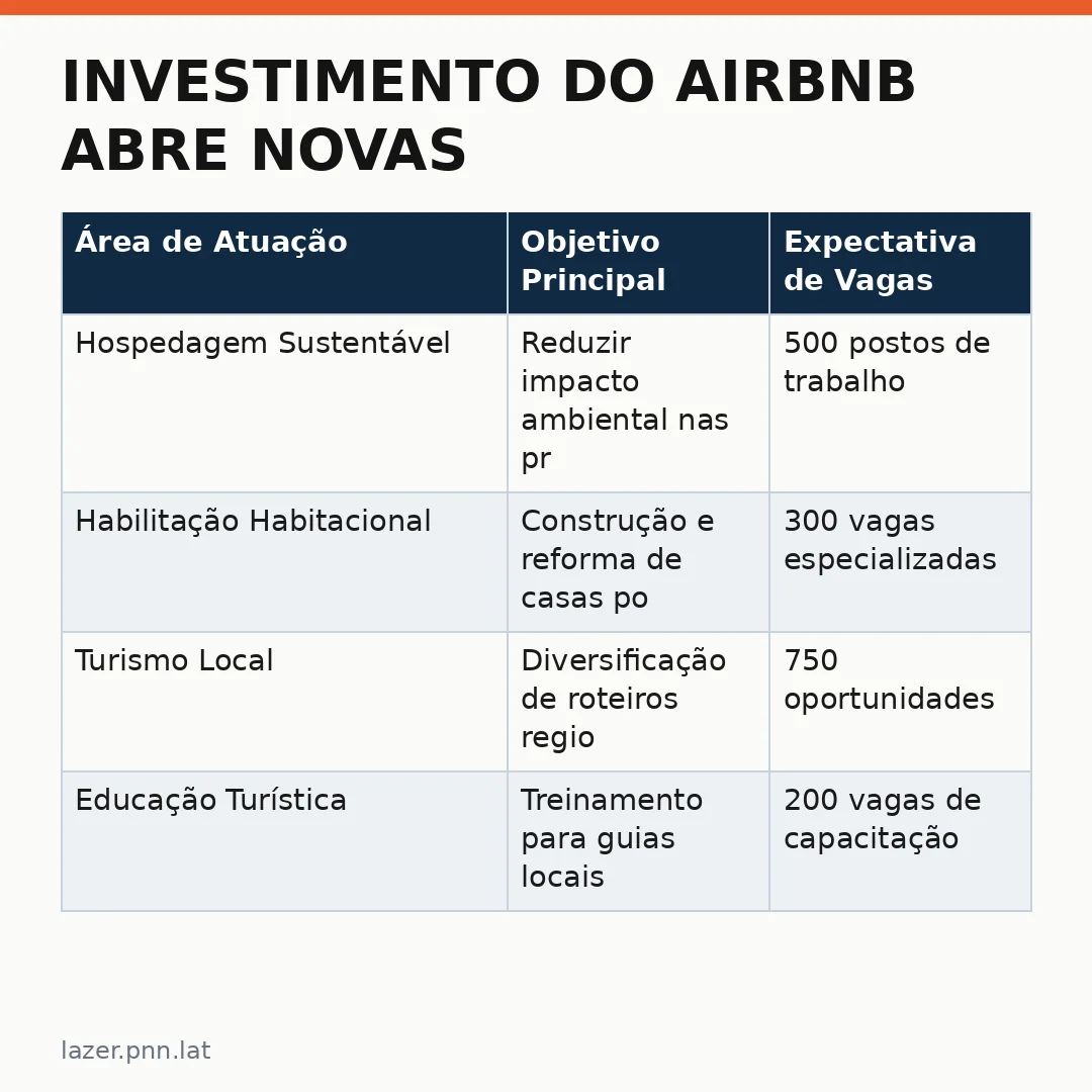 Infográfico - Investimento do Airbnb Abre Novas Oportunidades em Vagas Projetos Habitacionais Turismo