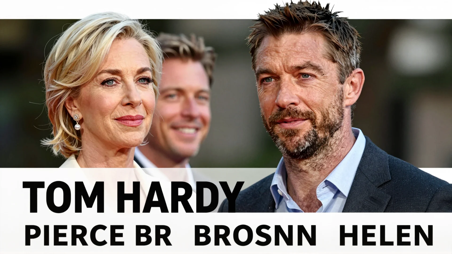 Tom Hardy Pierce Brosnan e Helen Mirren voltam para uma nova série do Paramount+ com elenco lendário