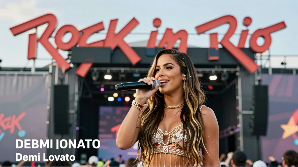 Rock in Rio 2026 Demi Lovato domina festival com hits e presena marcante