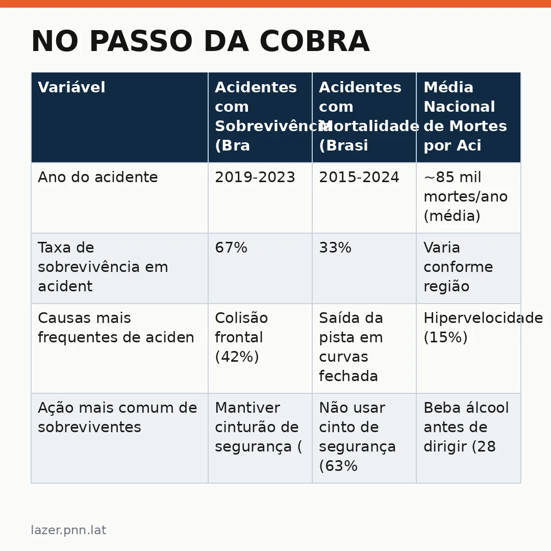 Infográfico - No Passo da Cobra: Estêvão Ciavatta revisita acidente em documentário autobiográfico
