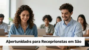 Abertura de Vagas Oportunidades para Recepcionistas em So Paulo