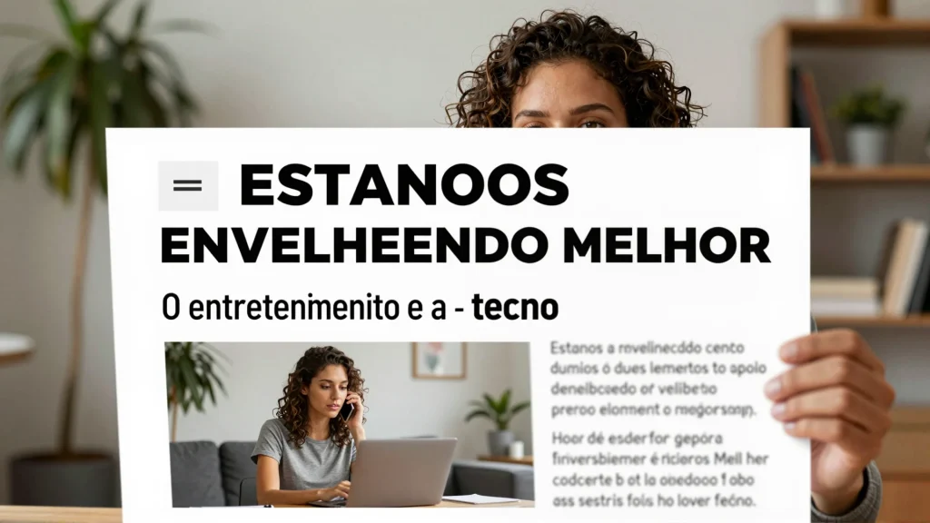 Estamos envelhecendo melhor Como o entretenimento e a tecnologia esto mudando no