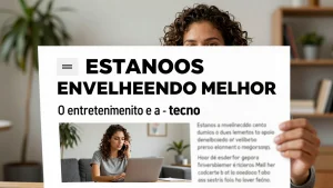 Estamos envelhecendo melhor Como o entretenimento e a tecnologia esto mudando no