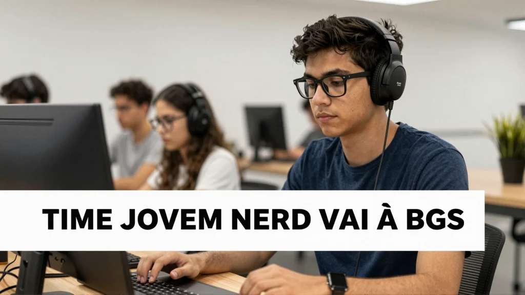 Time Jovem Nerd Vai  BGS O Guia do Gamer em So Paulo