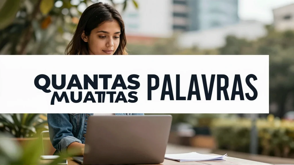 Quantas palavras