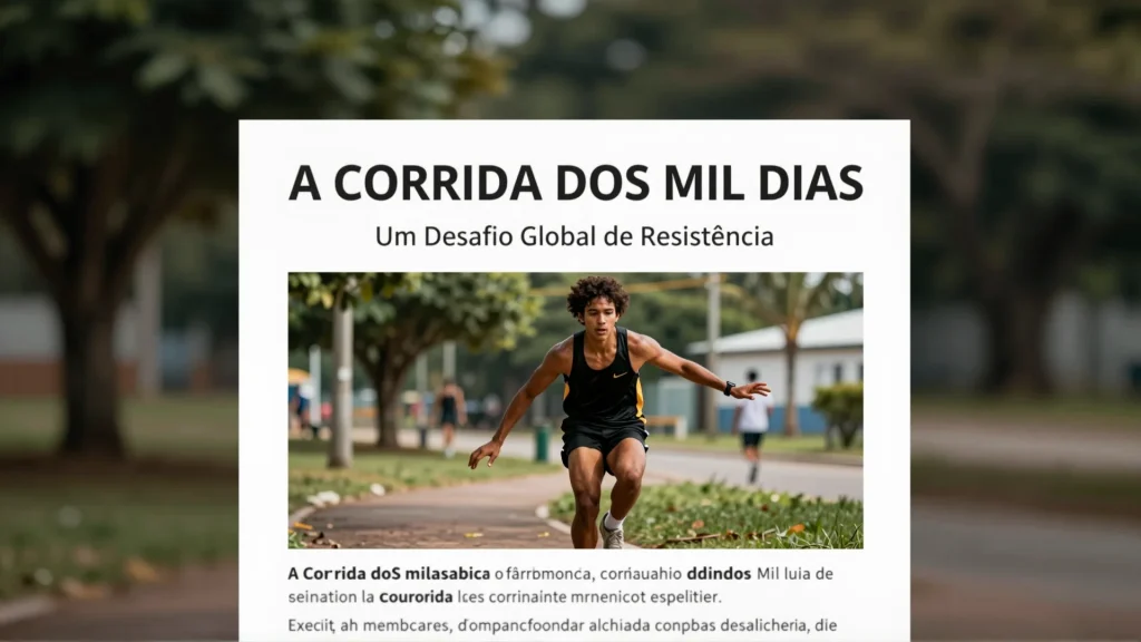 A Corrida dos Mil Dias Um Desafio Global de Resistncia
