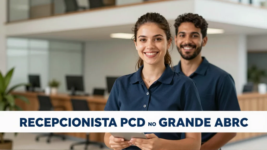 Recepcionista PCD no Grande ABC grande rede hoteleira abre vagas acessveis  mas