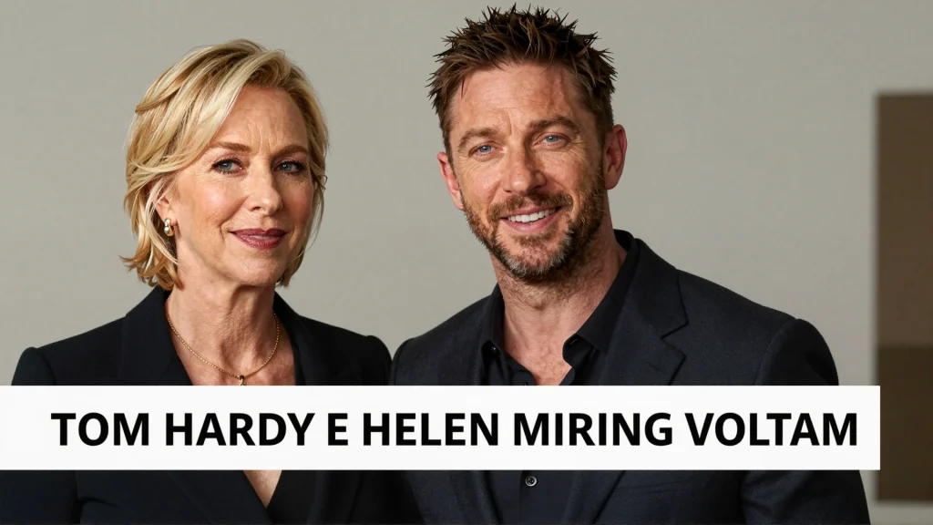 Tom Hardy e Helen Mirren voltam a animar o entretenimento cultura pop nacional