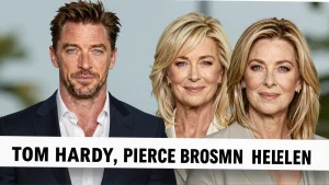TOM HARDY PIERCE BROSNAN E HELEN MIRREN O RETORNO ESTRELA DO PARMOUNT